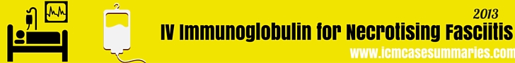 IV Immunoglobulin for Necrotising Fasciitis