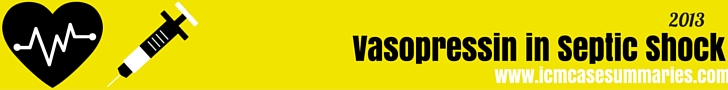 Vasopressin in Septic Shock