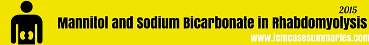 Mannitol and Sodium Bicarbonate in Rhabdomyolysis
